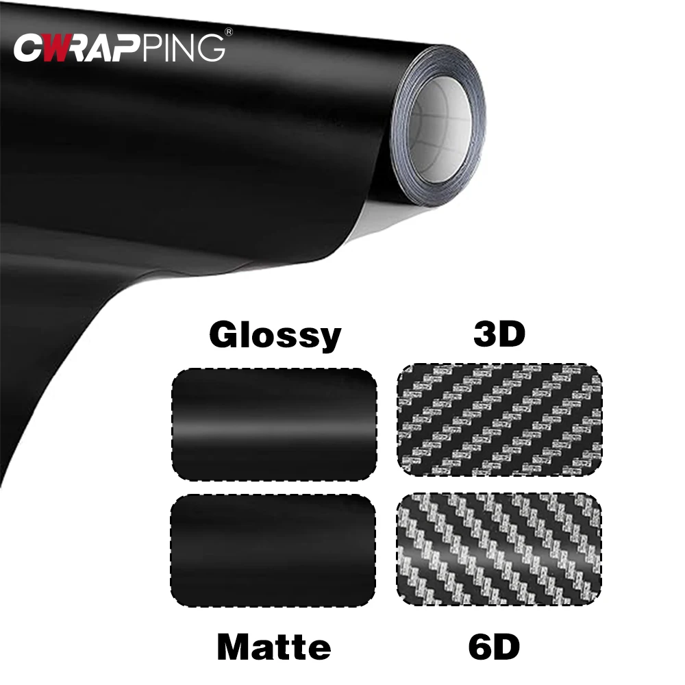 Laptop Accessories Wholesale - Folia Samochodowa Węglowa Matowa Błyszcząca Czarna