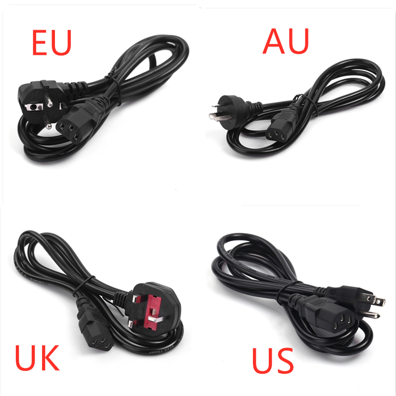Laptop Accessories Uk - Trwałe 3-Prong 1.2m ue US AU