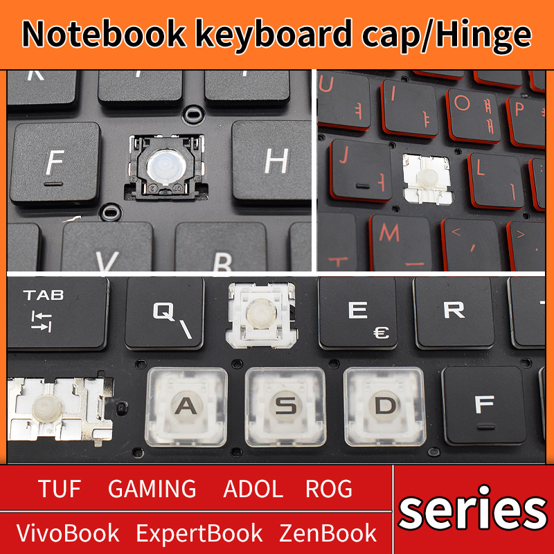 Laptop Accessories Uk - Zapasowa nakładka na klawisze gumowy zacisk