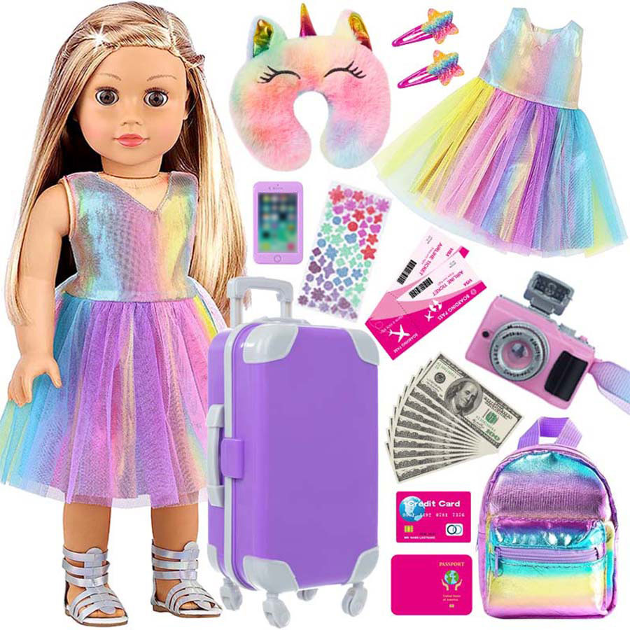 Ubranka i akcesoria dla lalek  – Laptop Accessories For Girls recenzja i cena