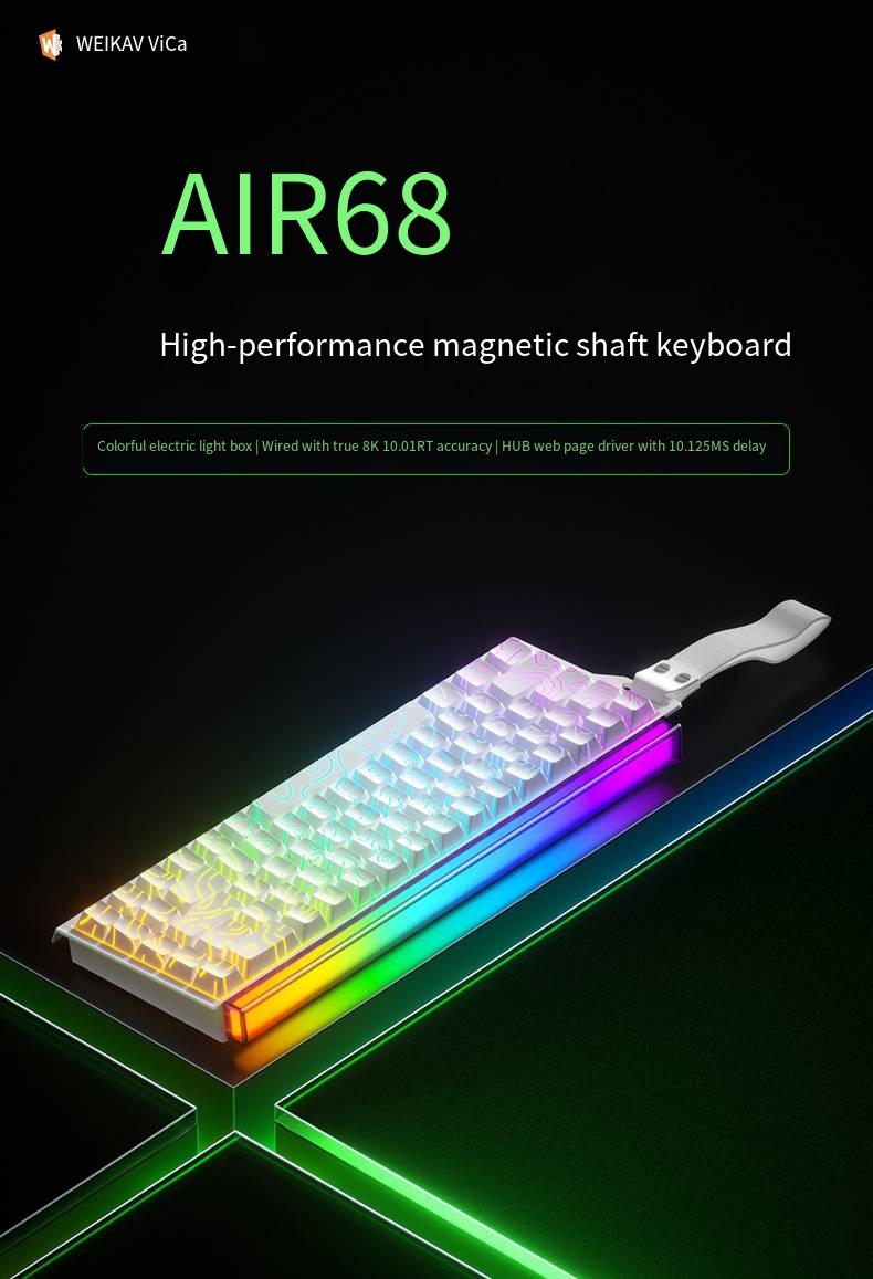 Klawiatura magnetyczna ACE68 p – Laptop Accessories Uk recenzja i cena