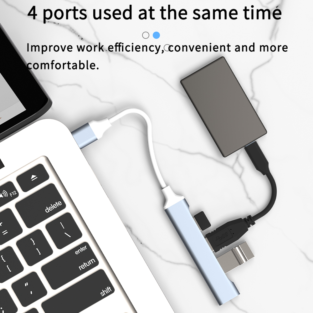 USB C HUB 3.0 Type C 3.1 3/4 P – Mac Laptop Accessories recenzja i cena