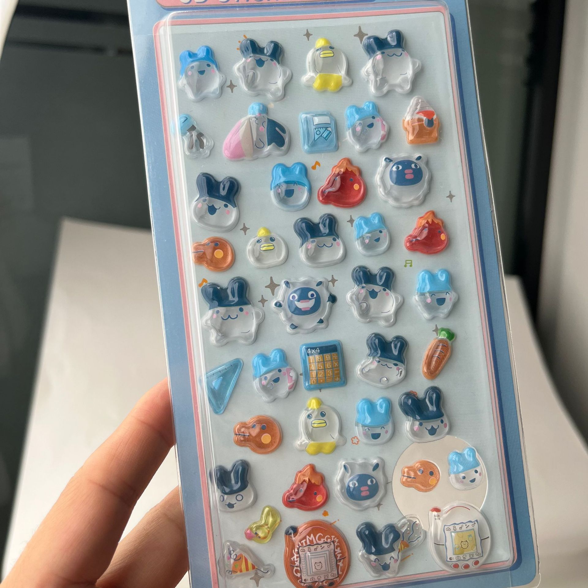 Urocze naklejki 3D Tamagotchi, – Laptop Accessories Wholesale recenzja i cena