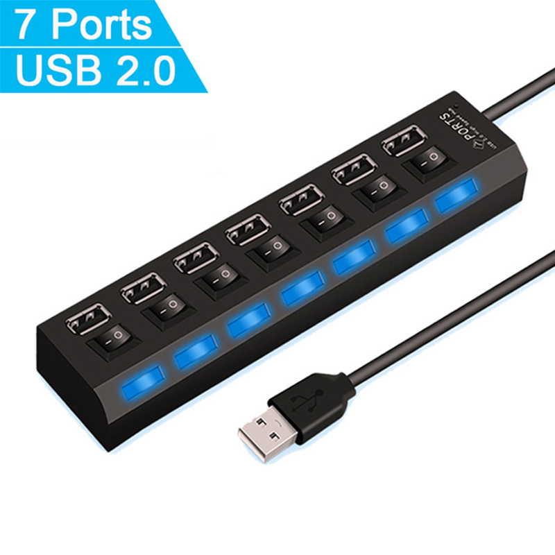 Rozdzielacz USB 2.0 z 7 portam – Laptop Accessories Wholesale recenzja i cena